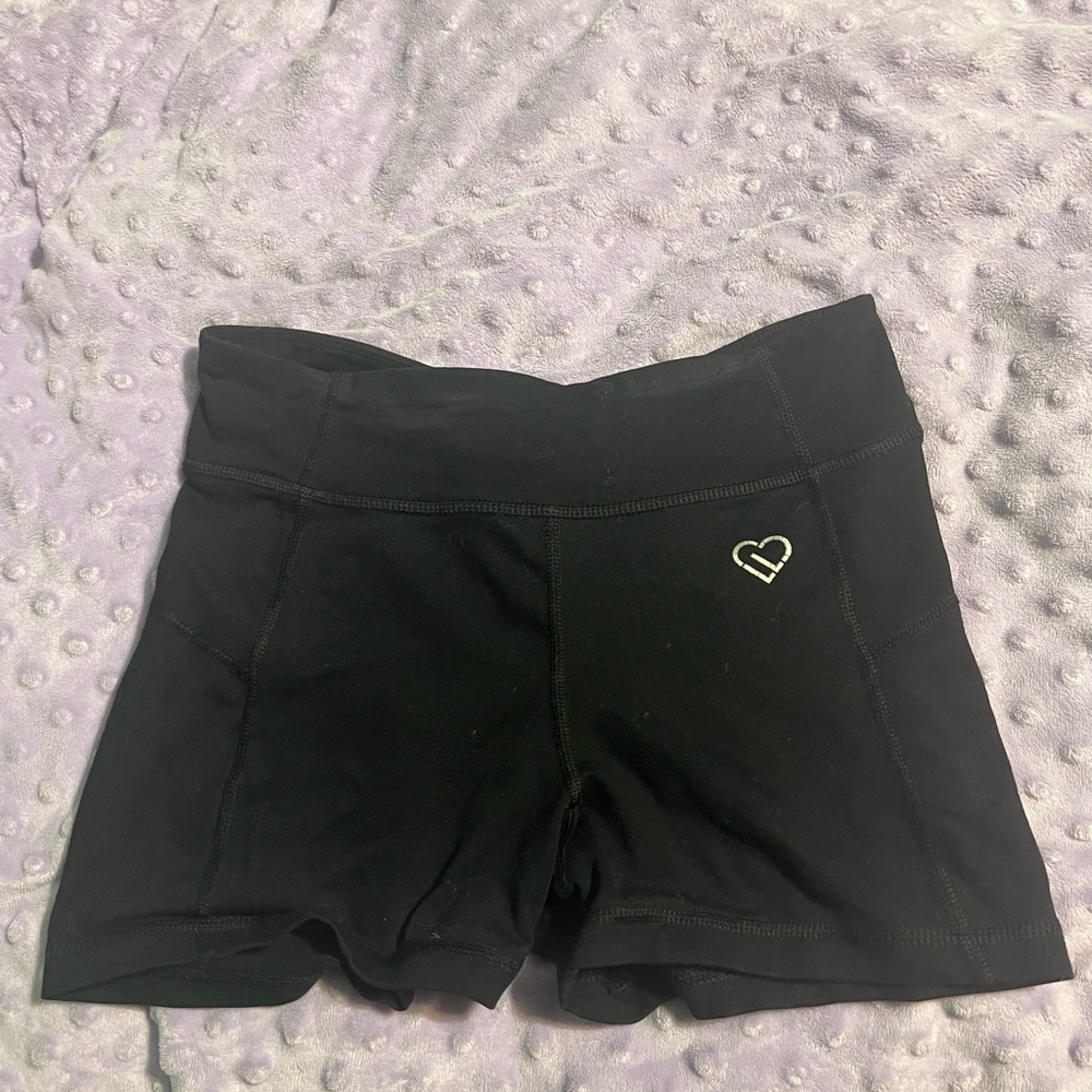 Black Athletic Shorts / Yoga Shorts